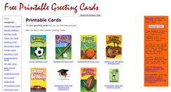 Desktop Screenshot of freeprintablegreetingcards.net