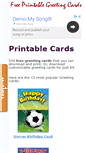 Mobile Screenshot of freeprintablegreetingcards.net